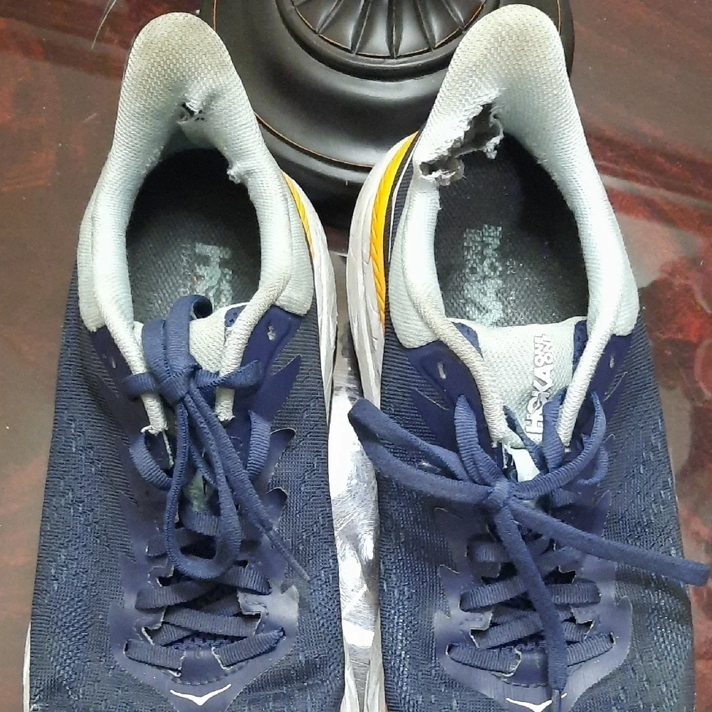 Hoka One One Athletic Shoes with Mesh Upper